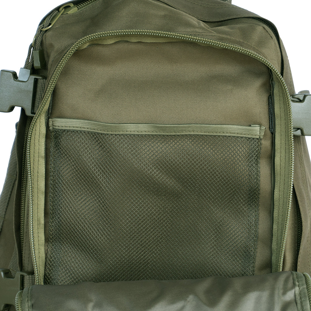 Expandable Backpack | Green - TRAILFORTY.com