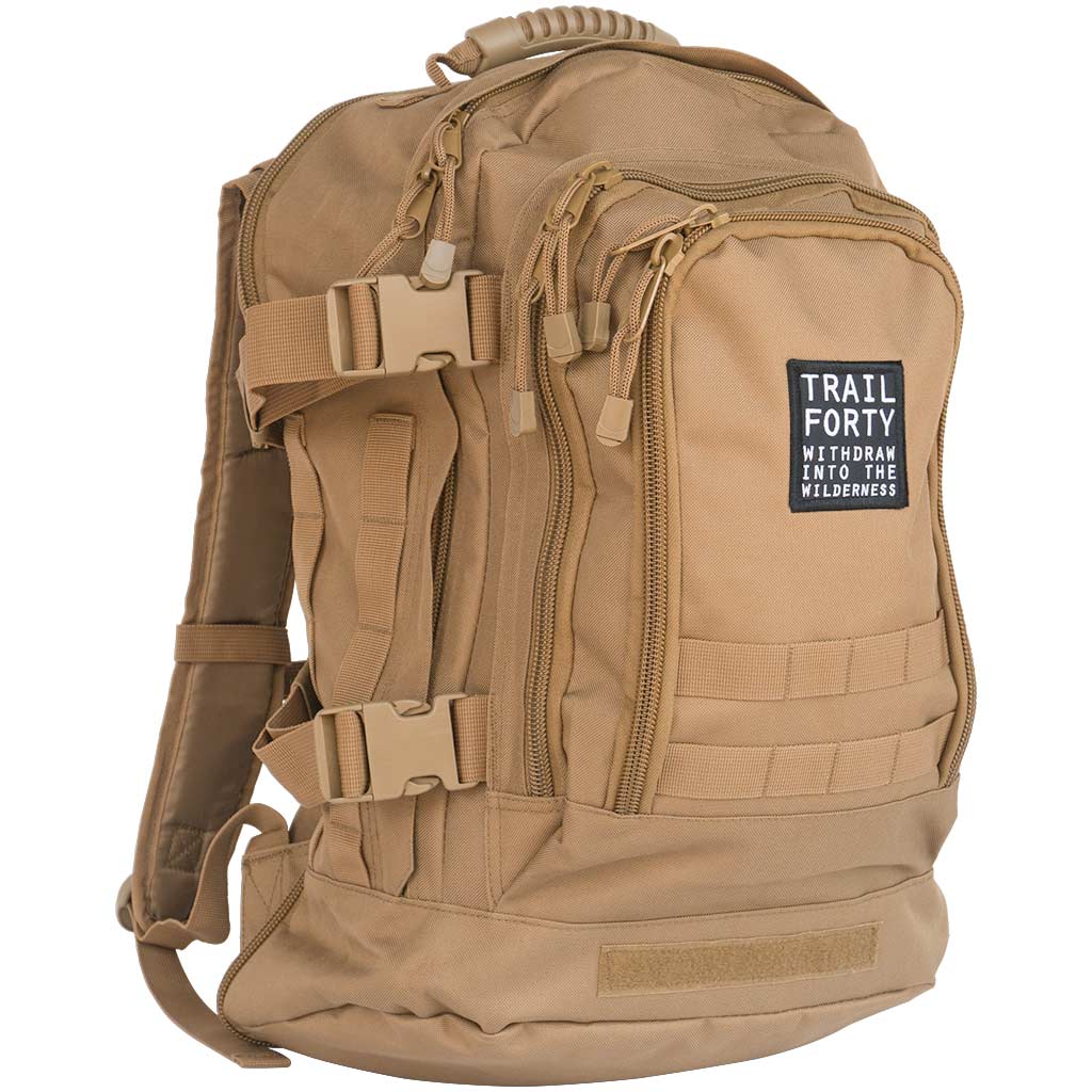 Expandable Backpack | Tan - TRAILFORTY.com