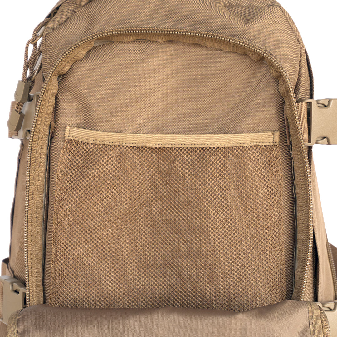 Expandable Backpack | Tan - TRAILFORTY.com