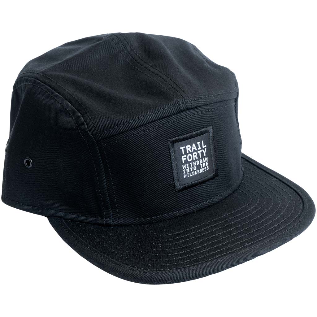 Camper Cap | Black - TRAILFORTY.com