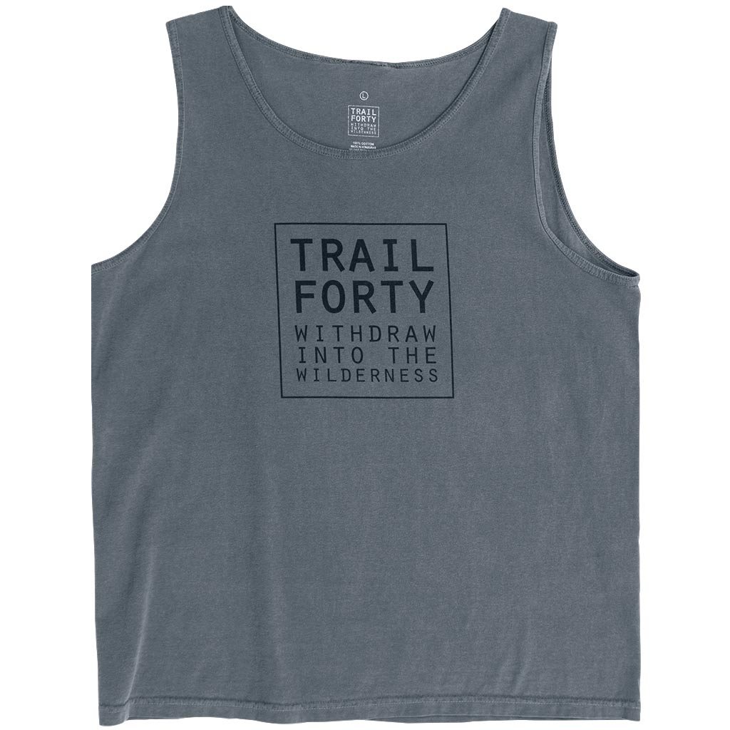 Tank Top | Men | Gray - TRAILFORTY.com