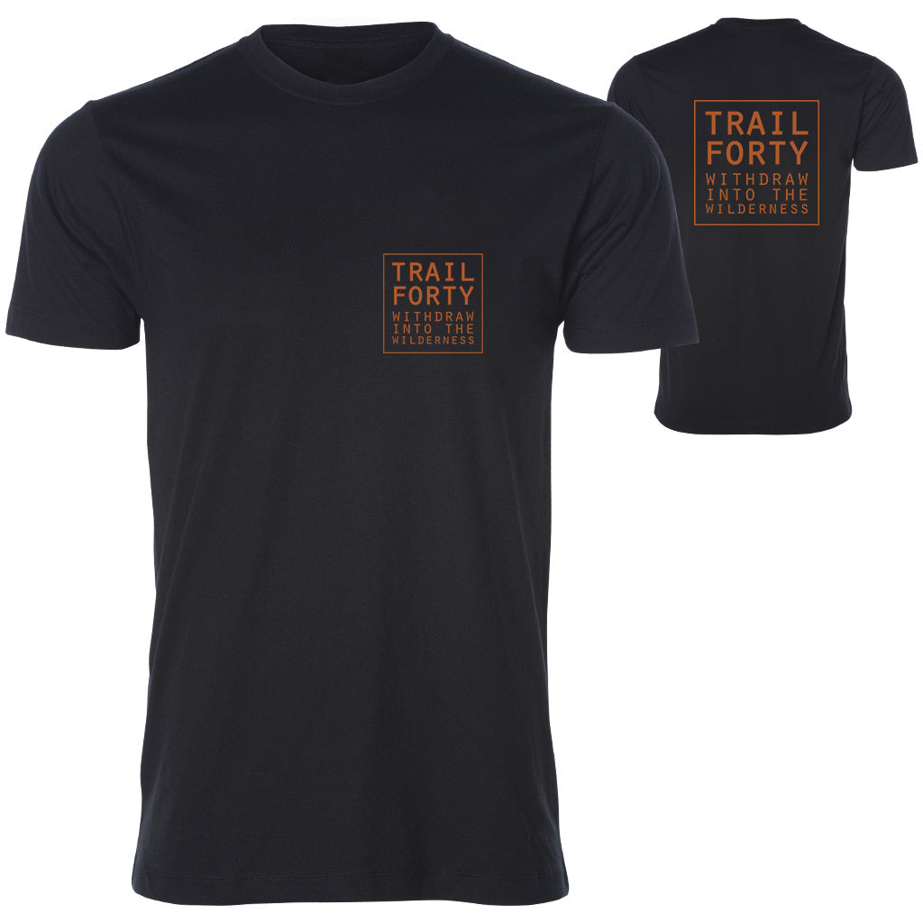 T-Shirt | Unisex | Black - TRAILFORTY.com