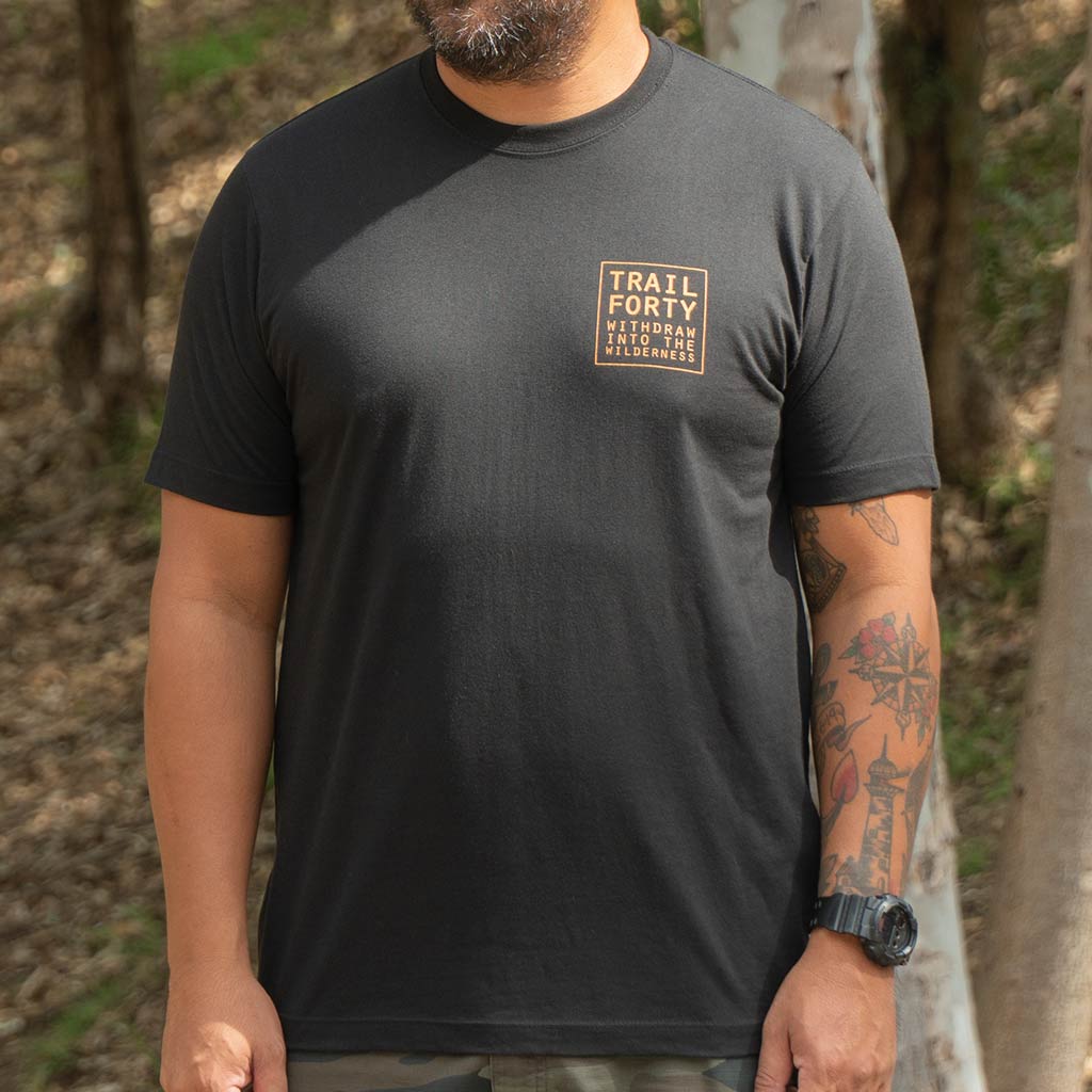 T-Shirt | Unisex | Black - TRAILFORTY.com